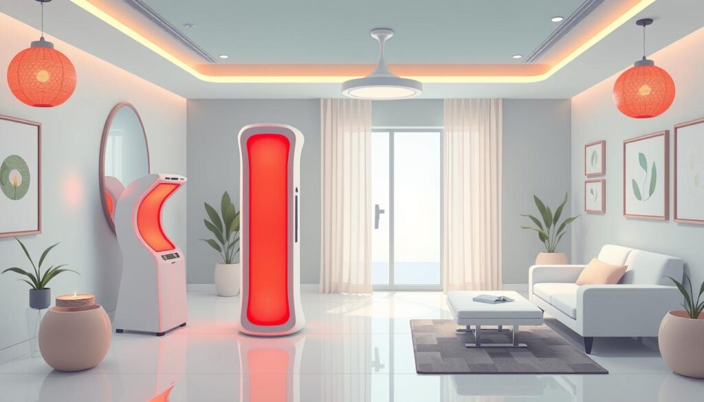 Red light therapy devices