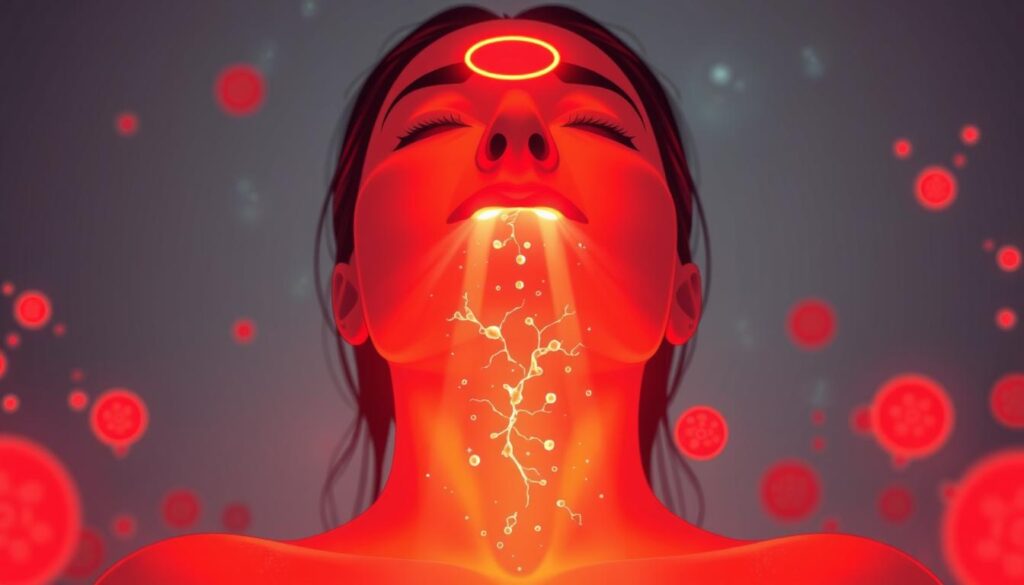 red light therapy mechanism