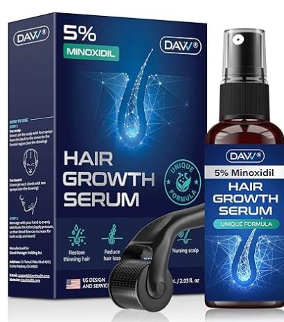 Best hair regrowth products for men in their 40s