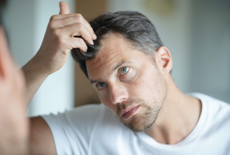 How to reduce hair shedding in men over 40