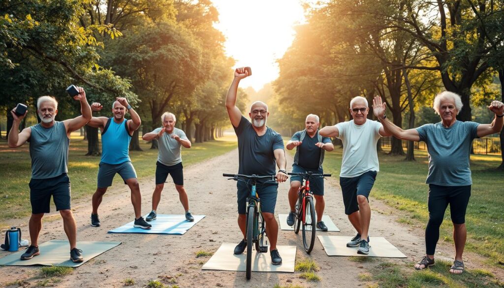 fitness tips for men over 40