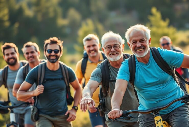 healthy aging men