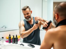 Men's body hair grooming 40+