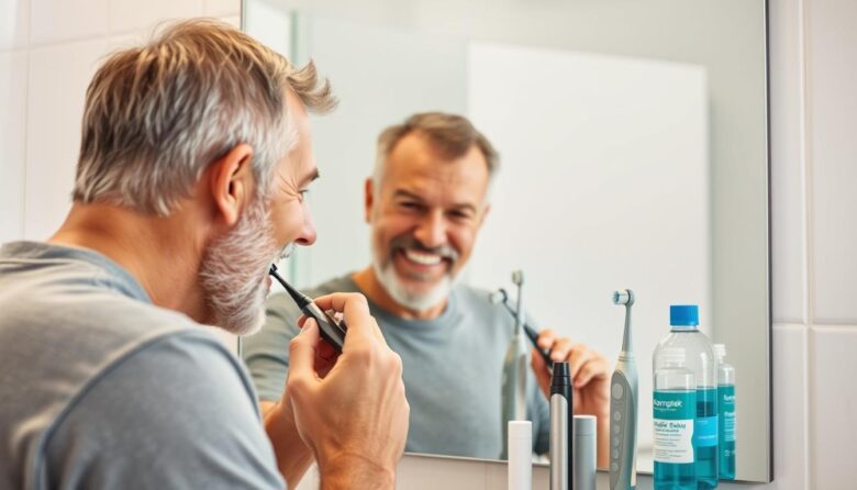 Men's dental care over 40