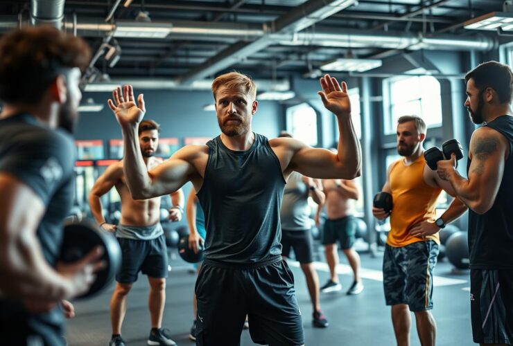 Men's fitness coaching