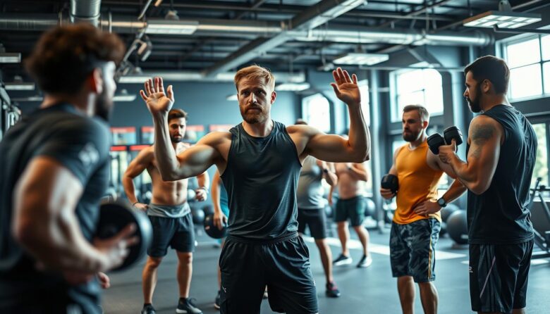 Men's fitness coaching