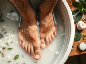 Men's foot care over 40