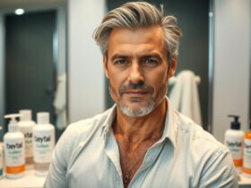 Men's hair care over 40