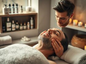 Men's skin treatments over 40