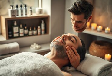 Men's skin treatments over 40