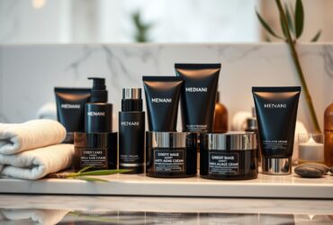 Men's skincare products 40+