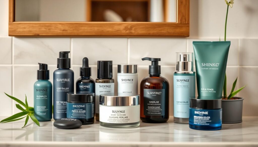 Skincare products for men over 40