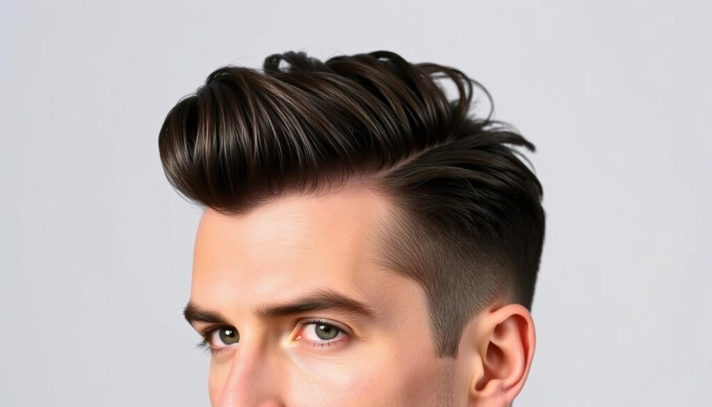 Modern Quiff Haircut