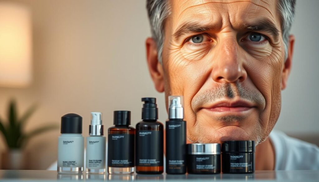 Anti-aging skincare for men