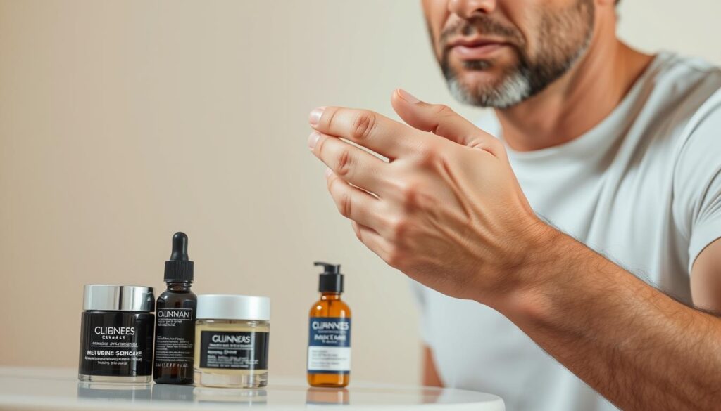 Essential skincare routine for men over 40