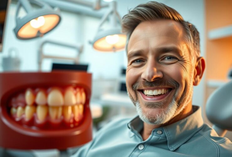 Men's dental care over 40