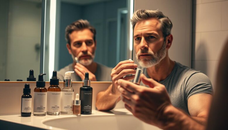 Men's skincare over 40