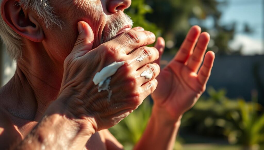 sunscreen protection for mature skin