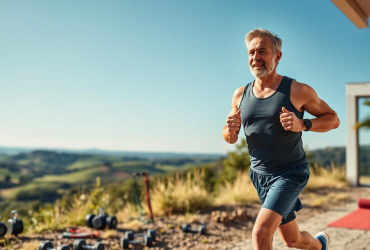 healthy lifestyle over 40