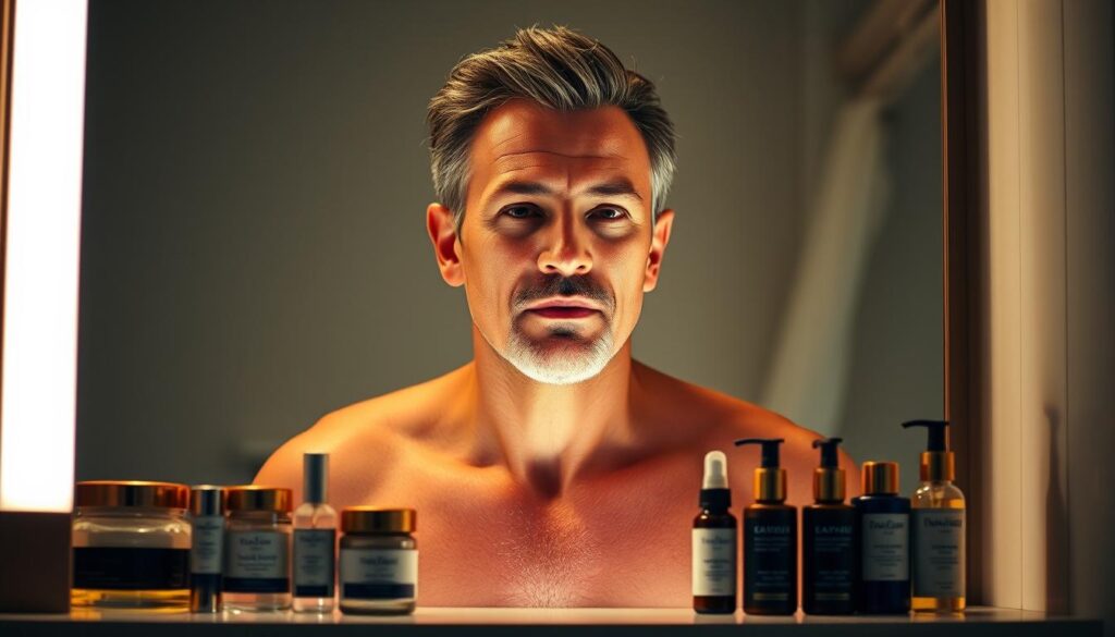 nighttime skin care men over 40