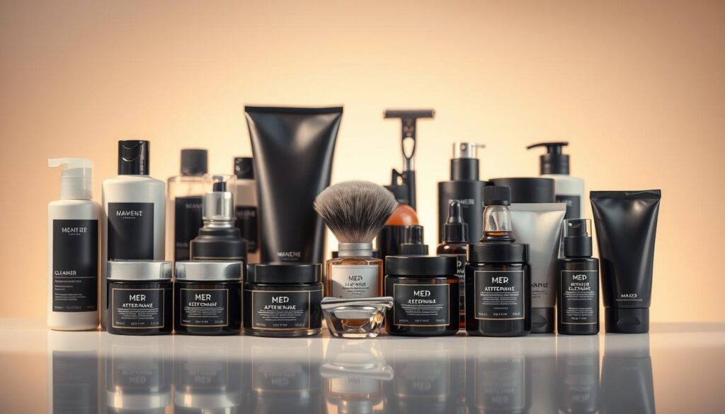 men's grooming products