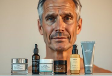 skin care for men over 40