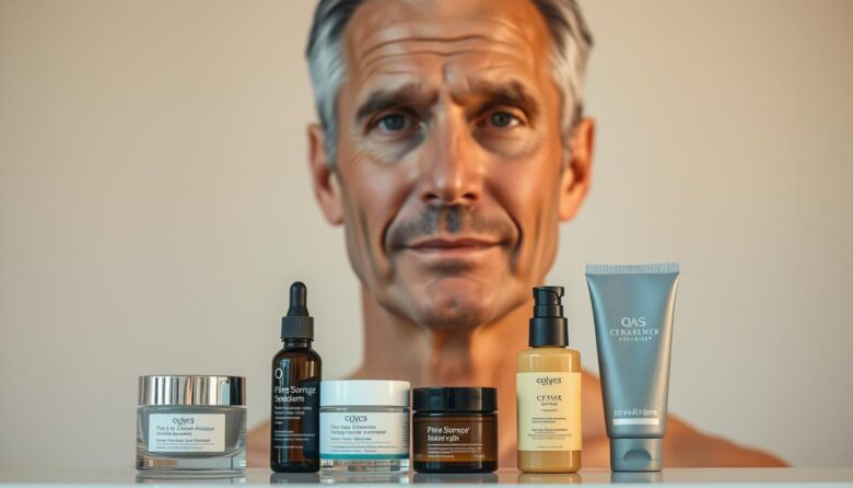 skin care for men over 40