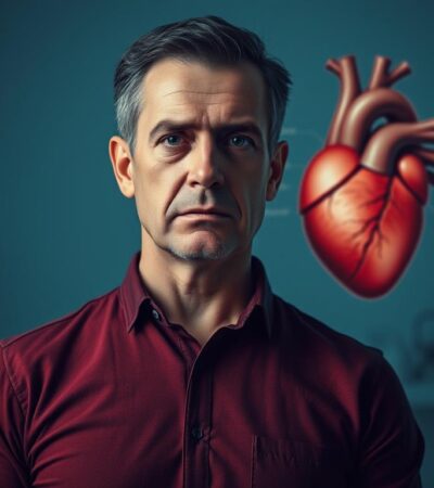 heart disease risk men over 40