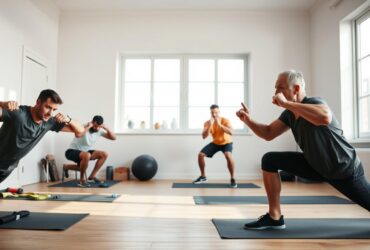daily workouts for men over 40