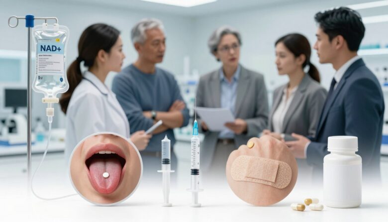 compare NAD ingestion methods